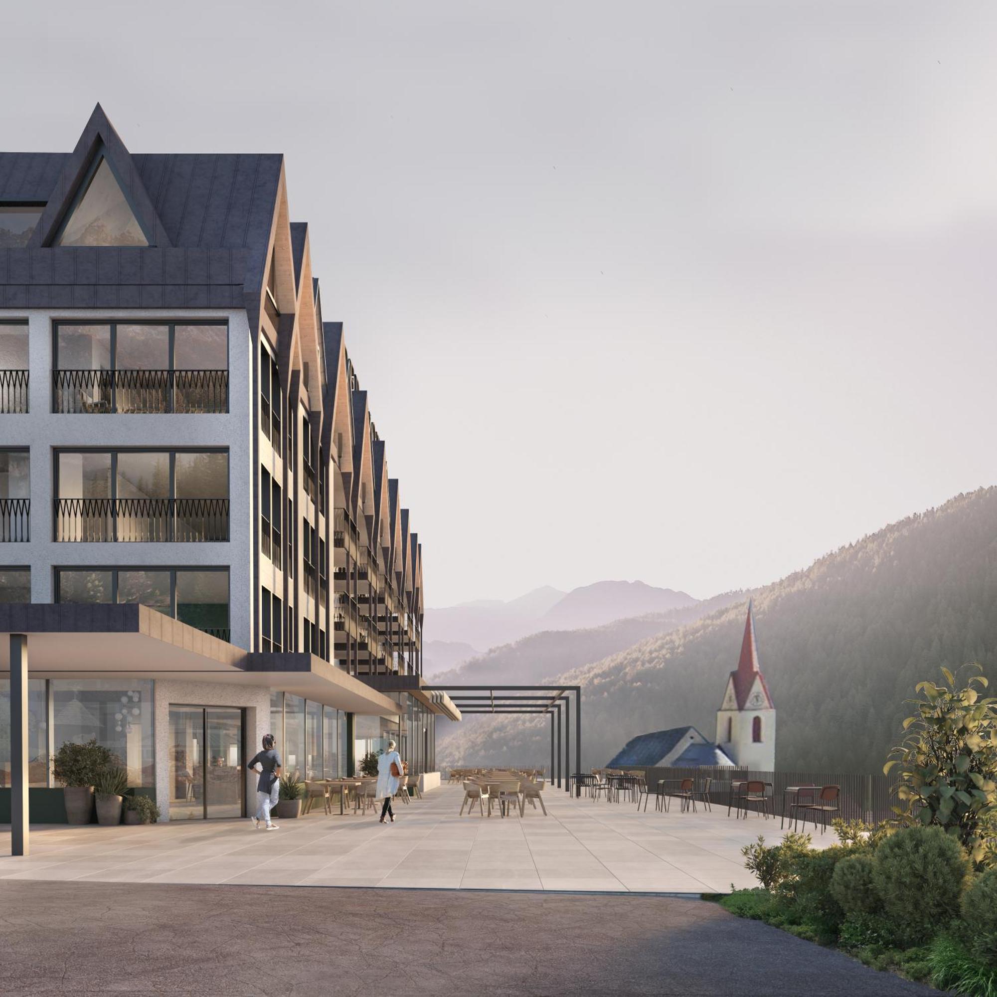 Berghotel راسيني المظهر الخارجي الصورة